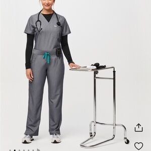 Figs Scrubs GRAPHITE 3-Piece Set LARGE TALL